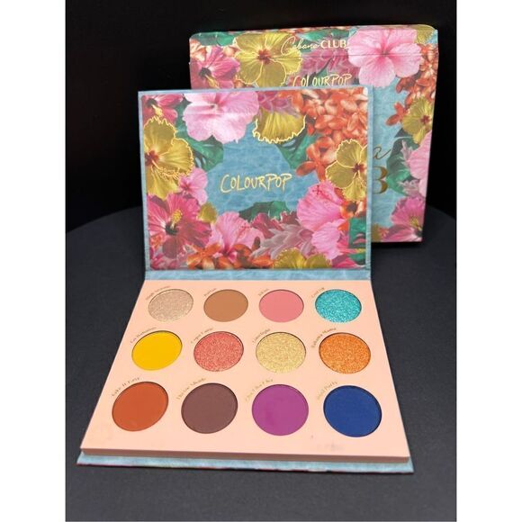 NIB! Colourpop Cabana Club Pressed Powder Eyeshadow Palette - Picture 5 of 5